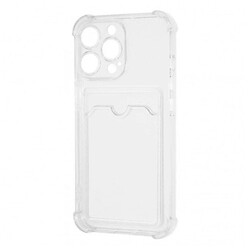 Чехол (накладка) Xiaomi Redmi Note 14S, Silicone Card Case, Прозрачный