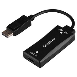 Адаптер Cablexpert A-HDMIF30-DPM-01, DisplayPort, HDMI, 0.15 м., Черный