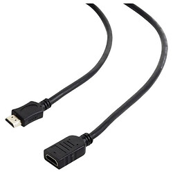 Кабель Cablexpert CC-HDMI4X-0.5M, HDMI, 0.5 м., Чорний