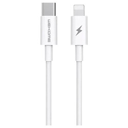 Кабель WK WDC-168 Apple iPhone SE 2022 / iPhone 14 Pro Max / iPhone 14 Plus / iPhone 14 Pro / iPhone 14 / iPhone 13 Pro / iPhone 13 Mini / iPhone 13 / iPhone 13 Pro Max / iPhone 12 Mini / iPhone 12 Pro Max / iPhone 12 Pro, Lightning, 1.0 м., Белый