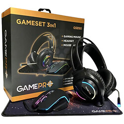 Мышь GamePro Gameset GS890, Черный