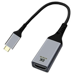 Переходник Cablexpert A-CM-HDMIF8K, Type-C, HDMI, 0.15 м., Черный