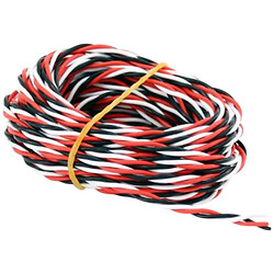 Кабель кручений 22AWG для серво, 3 жили