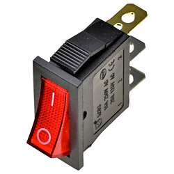 Переключатель рокерный KCD3-101N-C3-RB