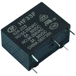 Реле электромеханическое HF33F/024-ZS3
