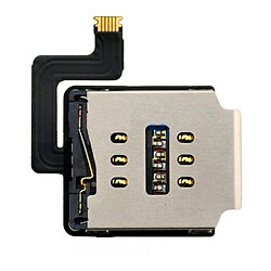 Шлейф Apple iPad 5, С разъемом на sim карту