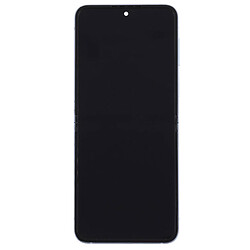 Дисплей (екран) Samsung F741 Galaxy Flip 6, Original (100%), З сенсорним склом, З рамкою, Срібний