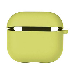Чехол (накладка) Apple AirPods 4, Silicone Classic Case, Flash, Желтый