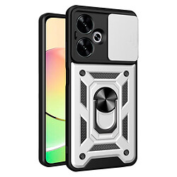 Чохол (накладка) Xiaomi Pocophone M6 / Redmi 13, Armor Guard Shield, Срібний
