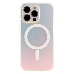 Чохол (накладка) Apple iPhone 13 Pro Max, IMD Gradient, MagSafe, Прозорий
