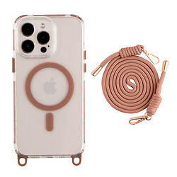 Чехол (накладка) Apple iPhone 13 Pro Max, Lanyard, MagSafe, Desert Gold, Золотой
