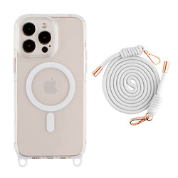 Чехол (накладка) Apple iPhone 13 Pro Max, Lanyard, MagSafe, Белый