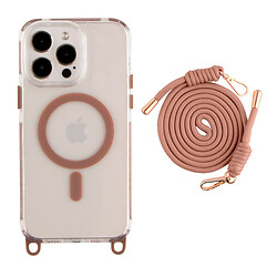Чехол (накладка) Apple iPhone 14 Pro, Lanyard, MagSafe, Desert Gold, Золотой