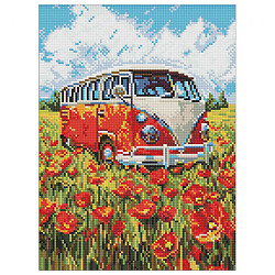 Алмазная мозаика "Путешествие в красное", 30х40 см, Ідейка