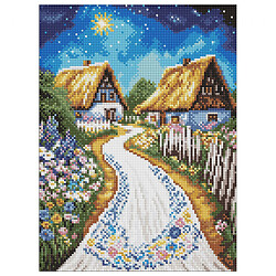 Алмазна мозаїка "Хатина", 30х40 см, Ідейка