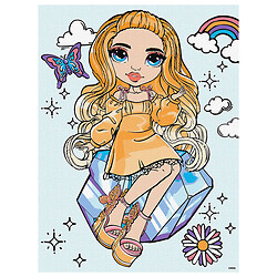 Картина за номерами "Rainbow High Poppy Rowan", 30х40 см, Ідейка