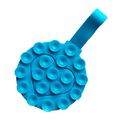 Держатель-присоска Double Side Silicone with a Strap, Голубой