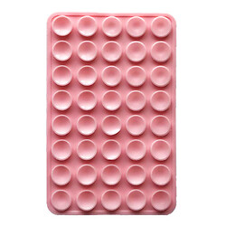 Утримувач-присоска Double Side Silicone, Рожевий