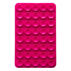 Держатель-присоска Double Side Silicone, Малиновый