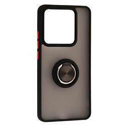 Чехол (накладка) Xiaomi Poco M7 Pro 5G, Goospery Ring Case, Черный