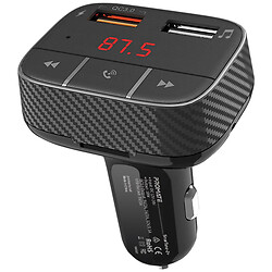 FM модулятор Promate SmarTune-2+, Чорний