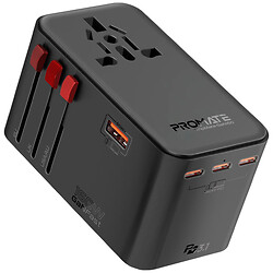 СЗУ Promate TripMate-GaN160, Черный