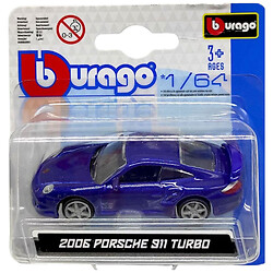 Машинка металева, колекційна, "Porsche 911 "Turbo", Bburago
