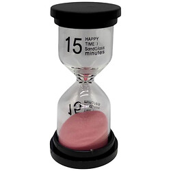 Песочные часы на 15 мин, высота – 10 см, Mic