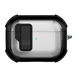 Чехол (накладка) Apple AirPods Pro / AirPods Pro 2, Epik Locking Button, Черный