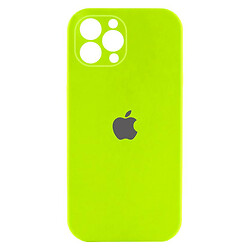 Чохол (накладка) Apple iPhone 12 Pro Max, Original Soft Case, Acid Green, Зелений