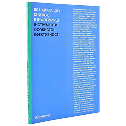 Книга "50 найкращих книг в інфографіці. Інструменти особистої ефективності"