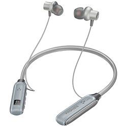 Bluetooth-гарнітура Promate Leap, З мікрофоном, Стерео, Срібний