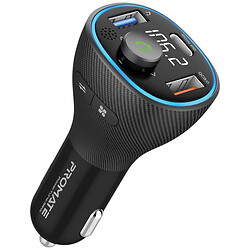 FM модулятор Promate PowerTune, Чорний