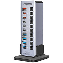 USB-хаб Promate GegaTower, Серый
