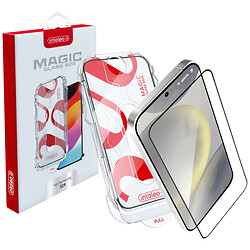 Захисне скло Samsung Galaxy S24, Intaleo, Чорний