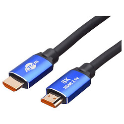 Кабель ATcom 88801, 1.0 м., Чорний