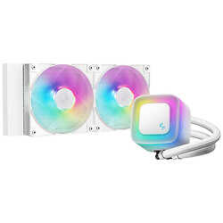 Система водяного охлаждения DeepCool LE240 WH V2, Белый