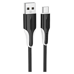 USB кабель Borofone BX119, Type-C, 1.0 м., Чорний