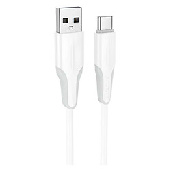 USB кабель Borofone BX119, Type-C, 1.0 м., Белый