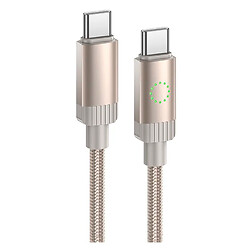 USB кабель Hoco X117 Star, Type-C, 1.0 м., Золотий