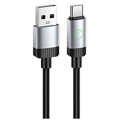 USB кабель Hoco X117 Star, Type-C, 1.0 м., Чорний