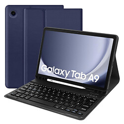 Чохол (книга) Samsung X110 Galaxy Tab A9 / X115 Galaxy Tab A9, BeCover, Deep Blue, Синій