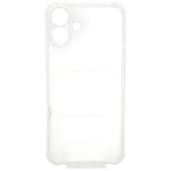 Чохол (накладка) Apple iPhone 16, BeCover Anti-Shock, Прозорий