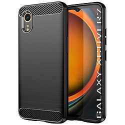 Чохол (накладка) Samsung G556B Galaxy XCover7, BeCover Carbon Series, Чорний