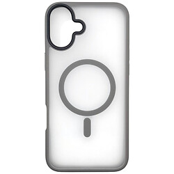 Чохол (накладка) Apple iPhone 16, BeCover Metal Buttons Case, MagSafe, Сірий