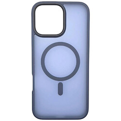Чохол (накладка) Apple iPhone 16 Pro, BeCover Metal Buttons Case, MagSafe, Синій