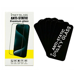 Защитное стекло Xiaomi Redmi Note 14, Ipaky Antistatic, Черный