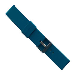 Ремінець універсальний, Silicone Metal Claps, Dark Blue, Синій