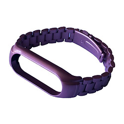 Ремінець Xiaomi Mi Band 3 / Mi Band 4, Metal 3-BEAD, Pink Gold, Рожевий