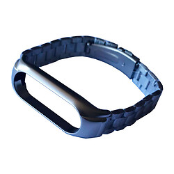 Ремешок Xiaomi Mi Band 3 / Mi Band 4, Metal 3-BEAD, Серебряный